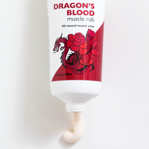 Dragon's Blood Muscle Rub Cream with Arnica: Herbal Massage Balm for Aches and Irritated Skin