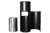 Black Stainless Steel Floor Stand Wipe Dispenser with Built-in Trash Can